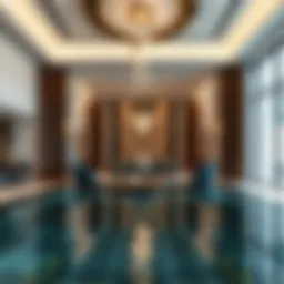 Exquisite interior design of Bulgari Villa
