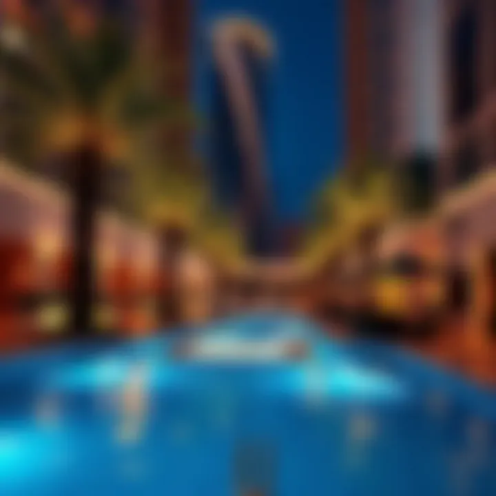 Vibrant amenities within Al Habtoor City