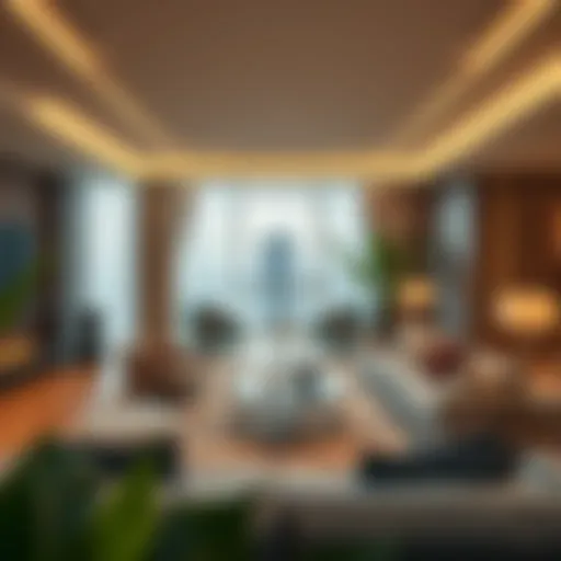 Luxurious living space in Al Marjan apartments