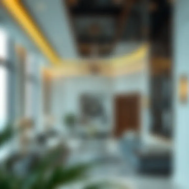 Luxurious interior design of a Binghati development