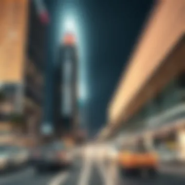 Commercial buildings and business centers in Dubai South
