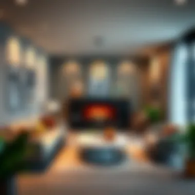 Cozy Living Space Cozy living space with modern decor