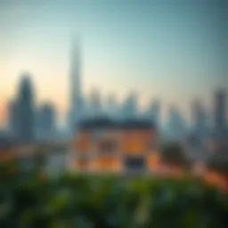 Dubai skyline showcasing luxury real estate