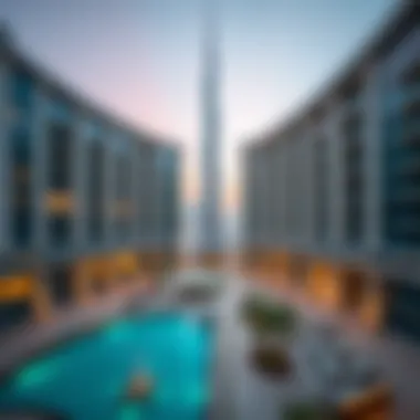 Stunning architectural view of Tamweel Tower