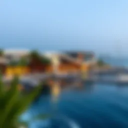 Stunning waterfront view of Al Bateen