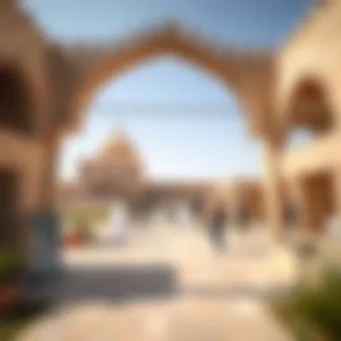 Visitors exploring the rich heritage of Wahat Al Qattara