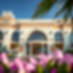 Exterior view of Khalidiya Palace Rayhaan showcasing its architectural elegance