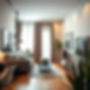 Cozy Studio Apartment Interior Cozy studio apartment interior highlighting modern design