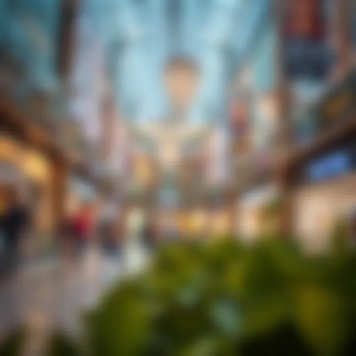 Visitors enjoying shopping at WTC Mall